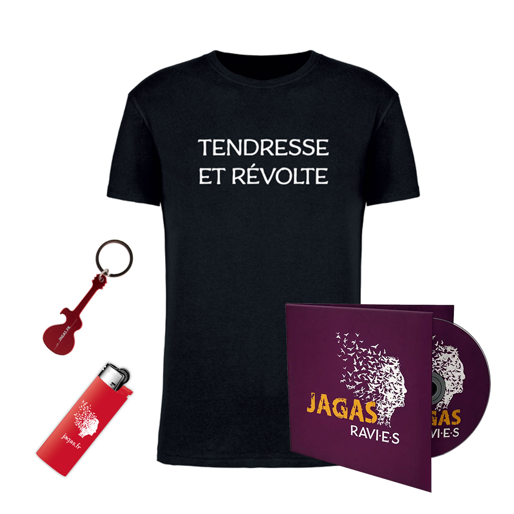 Bundle Jagas (CD + T-shirt + accesoires)