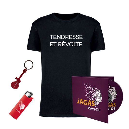 Bundle Jagas (CD + T-shirt + accesoires)